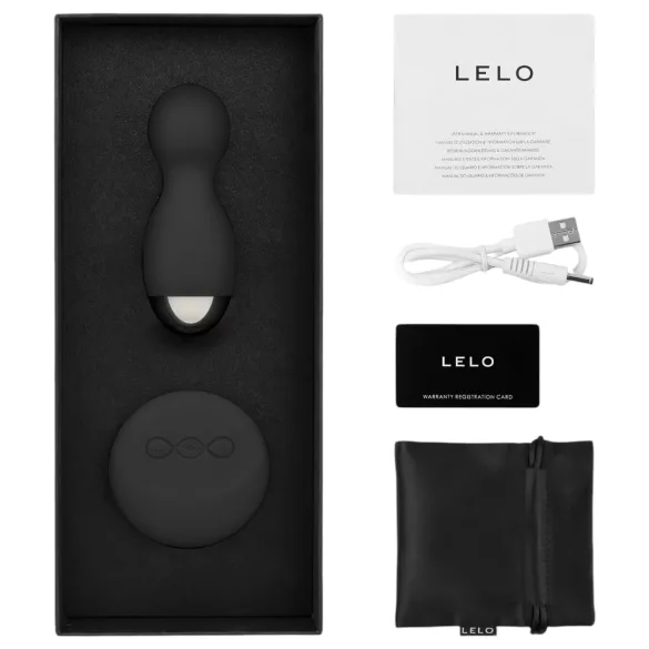 LELO Hula - kiertävä vibrokoitelu (musta)