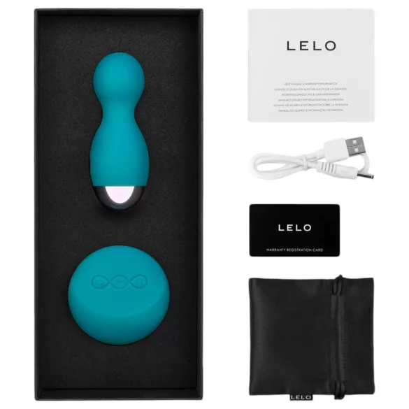LELO Hula - pyörivä värisevä muna (turkoosi)