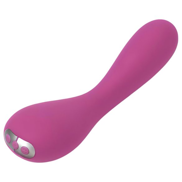 Je Joue Uma - ladattava, vedenkestävä G-pisteen vibraattori (pinkki)