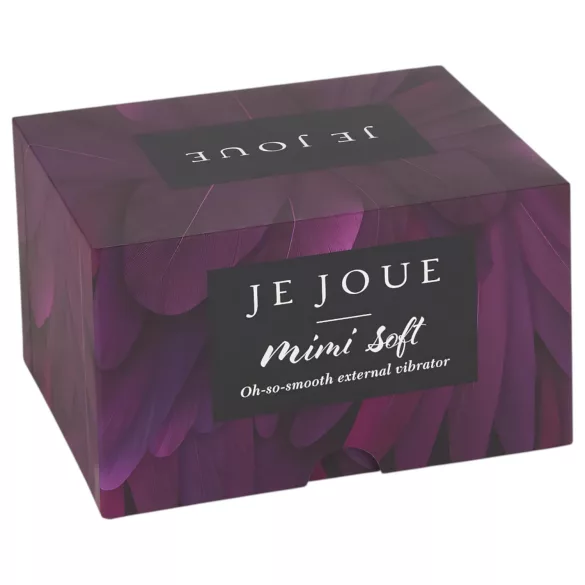 Je Joue Mimi Soft - ladattava, vedenkestävä klitorisvibraattori (violetti)