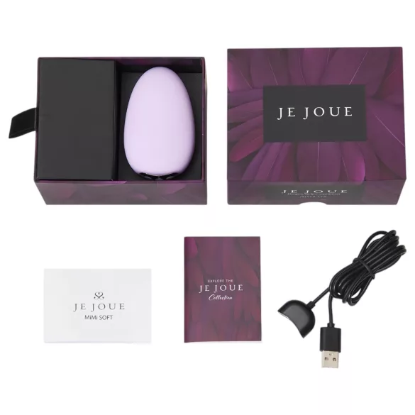 Je Joue Mimi Soft - ladattava, vedenkestävä klitorisvibraattori (violetti)