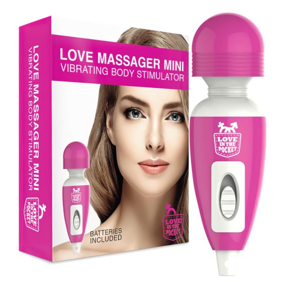 Love Wand - mini hierontavibraattori (pinkki)