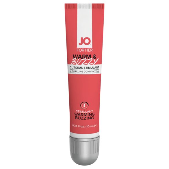 JO Warm & Buzzy - klitoriskiihotusgeeli naisille - 10ml