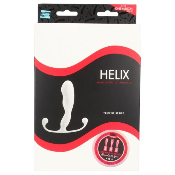 Aneros Trident Helix - eturauhasdildo (valkoinen)