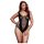 BACI Plus Size - viehkeä verkkobody - musta (XL-XXL)