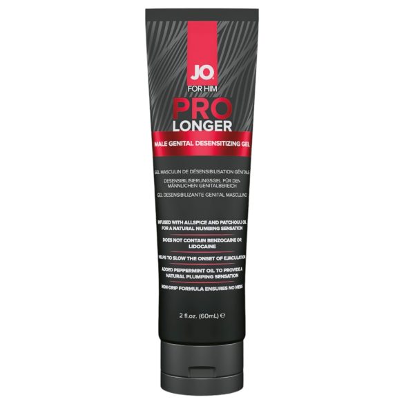 System JO ProLonger - ejakulaation viivästysgeeli miehille (60 ml)