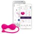 LOVELIFE BY OHMIBOD - KRUSH - Älykäs ladattava geishapalloduetto (pinkki)