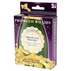   Prosecco Willies - hedelmäkarkki peniksen muotoinen - prosecco-maku - 120g