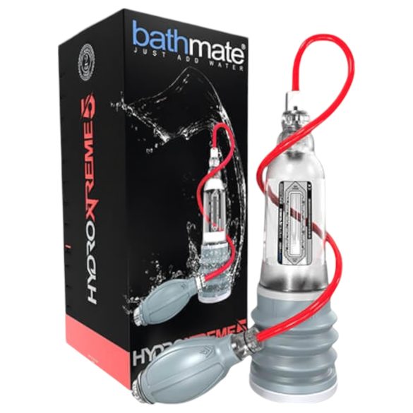 BathMate Xtreme Hydromax 5 - Kirkas vesipumppusetti