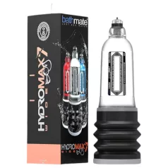   Bathmate Hydromax 7 Wide - penispumppu - vedenpainetoiminen - läpinäkyvä