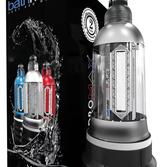 Bathmate Hydromax 7 Wide Boy - vesipumppu (läpinäkyvä)