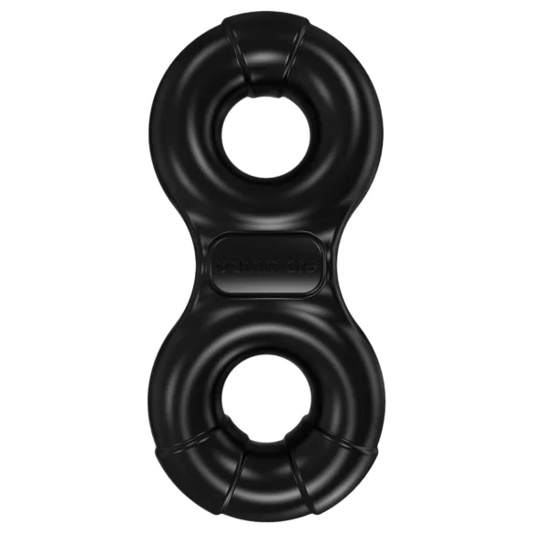 Bathmate Vibe Ring Eight - ladattava, värisevä penisrengas (musta)