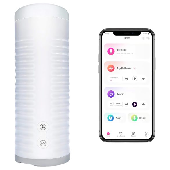 LOVENSE Max 2 - älymasturbaattori (valkoinen)