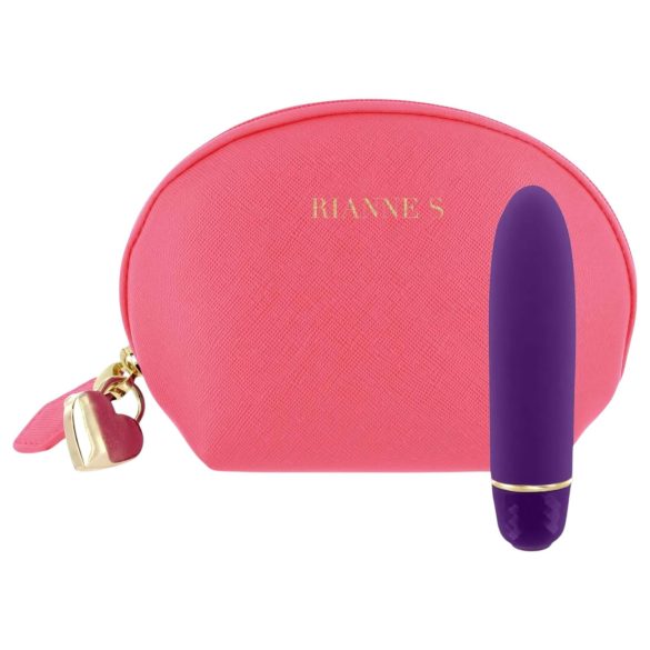 Rianne Essentials Classique Deep - silikonihuulipuna-vibraattori (lila)