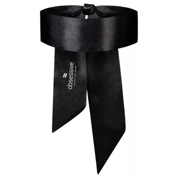 Obsessive - silmänaamio - bondage huivi - musta