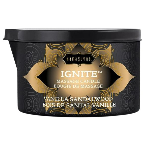 Kama Sutra - vegaaninen hierontakynttilä - vanilja-santelipuu 170g