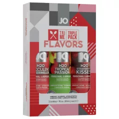   System JO - System Flavors - maustettu liukuvoidepakkaus (3 x 30 ml)