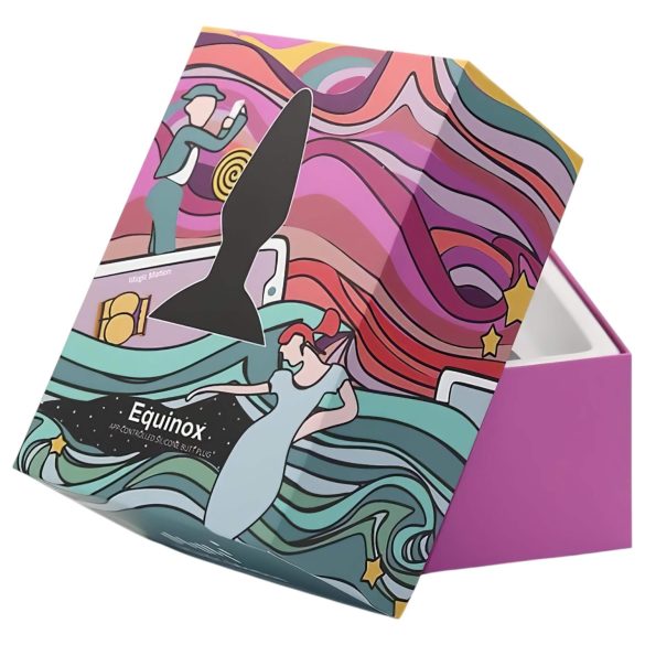 Magic Motion Equinox - älykäs, ladattava anaalivibraattori (musta)