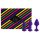 FEELZTOYS Bibi - anaalitappi setti - violetti (3 kpl)