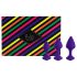 FEELZTOYS Bibi - anaalitappi setti - violetti (3 kpl)