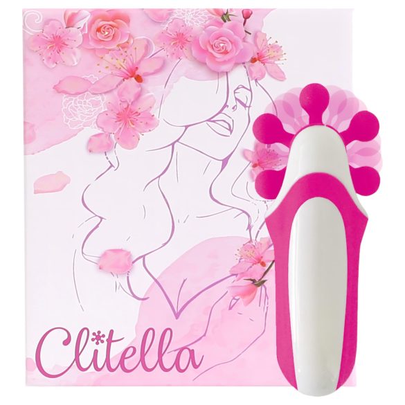 FEELZTOYS Clitella - Ladattava, pyörivä suuseksi-vibraattori (pinkki)