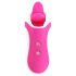 FEELZTOYS Clitella - Ladattava, pyörivä suuseksi-vibraattori (pinkki)