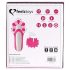 FEELZTOYS Clitella - Ladattava, pyörivä suuseksi-vibraattori (pinkki)