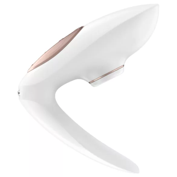Satisfyer Pro 4 Couples - parivibraattori - ilmapulssitoiminto - valkoinen
