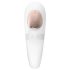 Satisfyer Pro 4 Pariskuntien - Ladattava Ilma-aaltovibraattori (valkoinen)