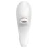 Satisfyer Pro 4 Pariskuntien - Ladattava Ilma-aaltovibraattori (valkoinen)
