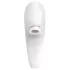 Satisfyer Pro 4 Couples - parivibraattori - ilmapulssitoiminto - valkoinen