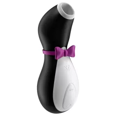   Satisfyer Penguin - ladattava klitoriskiihotin - vedenkestävä - musta-valkoinen