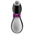 Satisfyer Penguin - ladattava, vesitiivis klitoriskiihotin (musta-valkoinen)