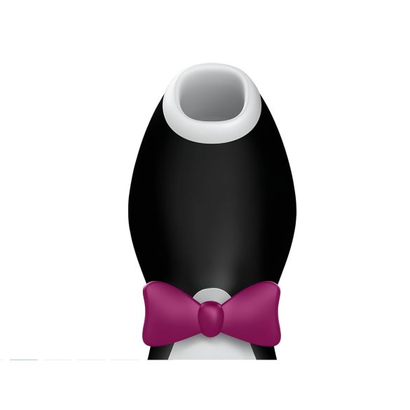 Satisfyer Penguin - ladattava klitoriskiihotin - vedenkestävä - musta-valkoinen