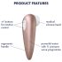 Satisfyer 1 Number One - Ilma-aaltokiihotin (ruskea)