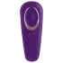Satisfyer Double Classic - vedenpitävä, ladattava parivibraattori (lila)