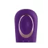 Satisfyer Double Classic - vedenpitävä, ladattava parivibraattori (lila)