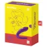 Satisfyer Double Classic - vedenpitävä, ladattava parivibraattori (lila)