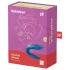 Satisfyer Double Whale - parivibraattori kahdella moottorilla - sininen