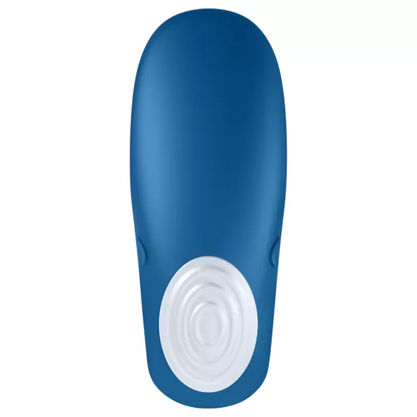 Satisfyer Double Whale - parivibraattori kahdella moottorilla - sininen