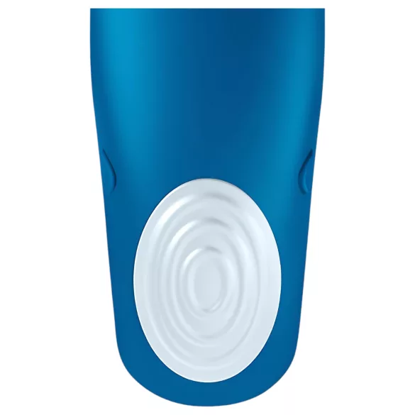 Satisfyer Double Whale - parivibraattori kahdella moottorilla - sininen