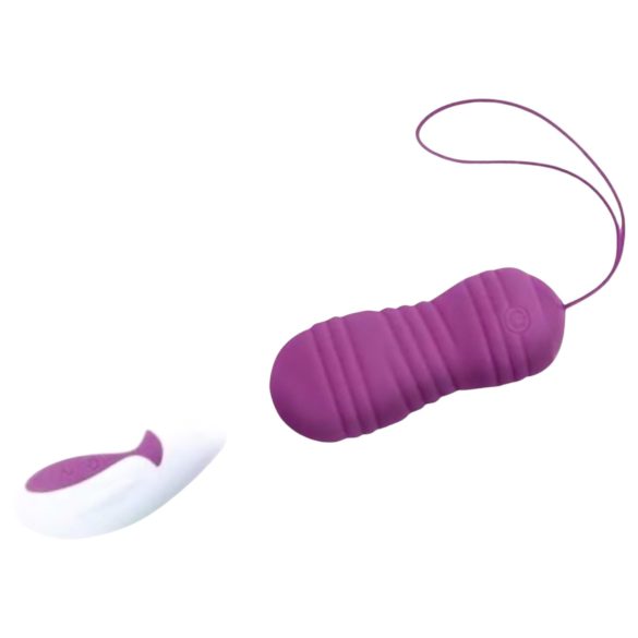 FEELZTOYS Foxy - vedenkestävä värisevä muna (liila)
