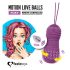 FEELZTOYS Foxy - vedenkestävä värisevä muna (liila)