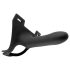 Perfect Fit ZORO 5.5 - kiinnitettävä dildo (14 cm) - musta