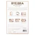 Bye Bra - rintojen kohotustarra D-F - näkymätön - pinkki (6 kpl)