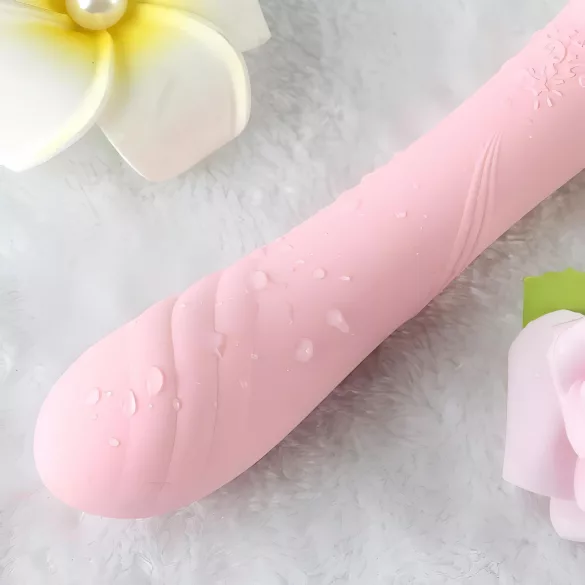 ZALO - G-pistevibraattori lämmitystoiminto - ladattava, pinkki