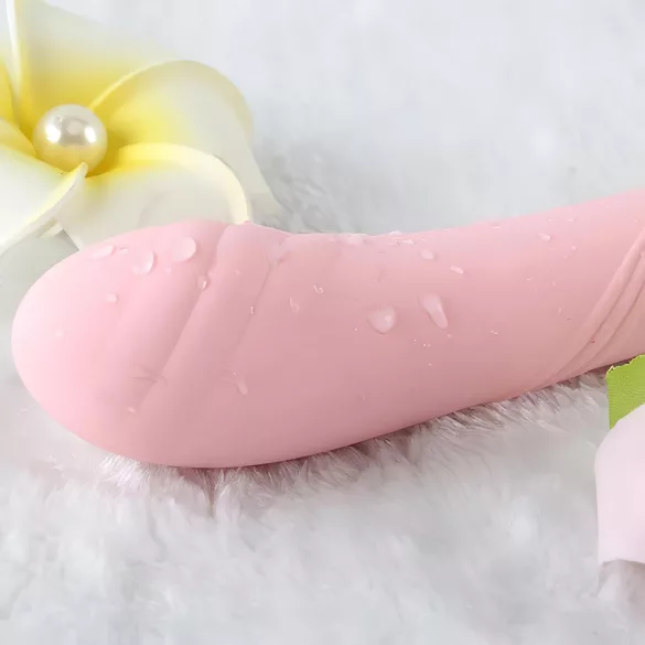 ZALO - G-pistevibraattori lämmitystoiminto - ladattava, pinkki