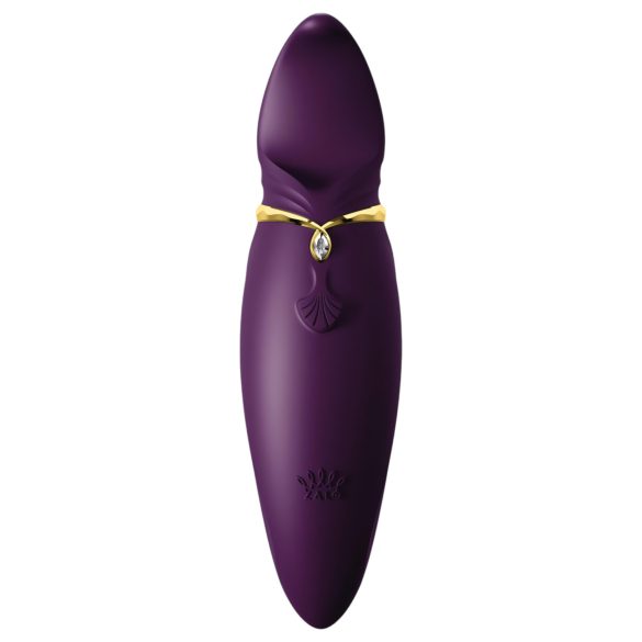 ZALO Hero - ladattava, vedenkestävä klitoriskiihotin (violetti)