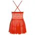 Obsessive - babydoll ja stringit - pitsi - punainen