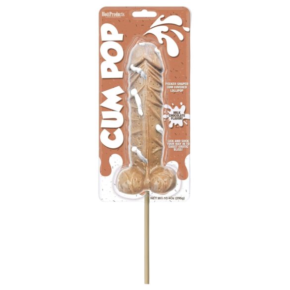 Cum Cock Pop - GIGA-penisloli (295g) - Maitosuklaa